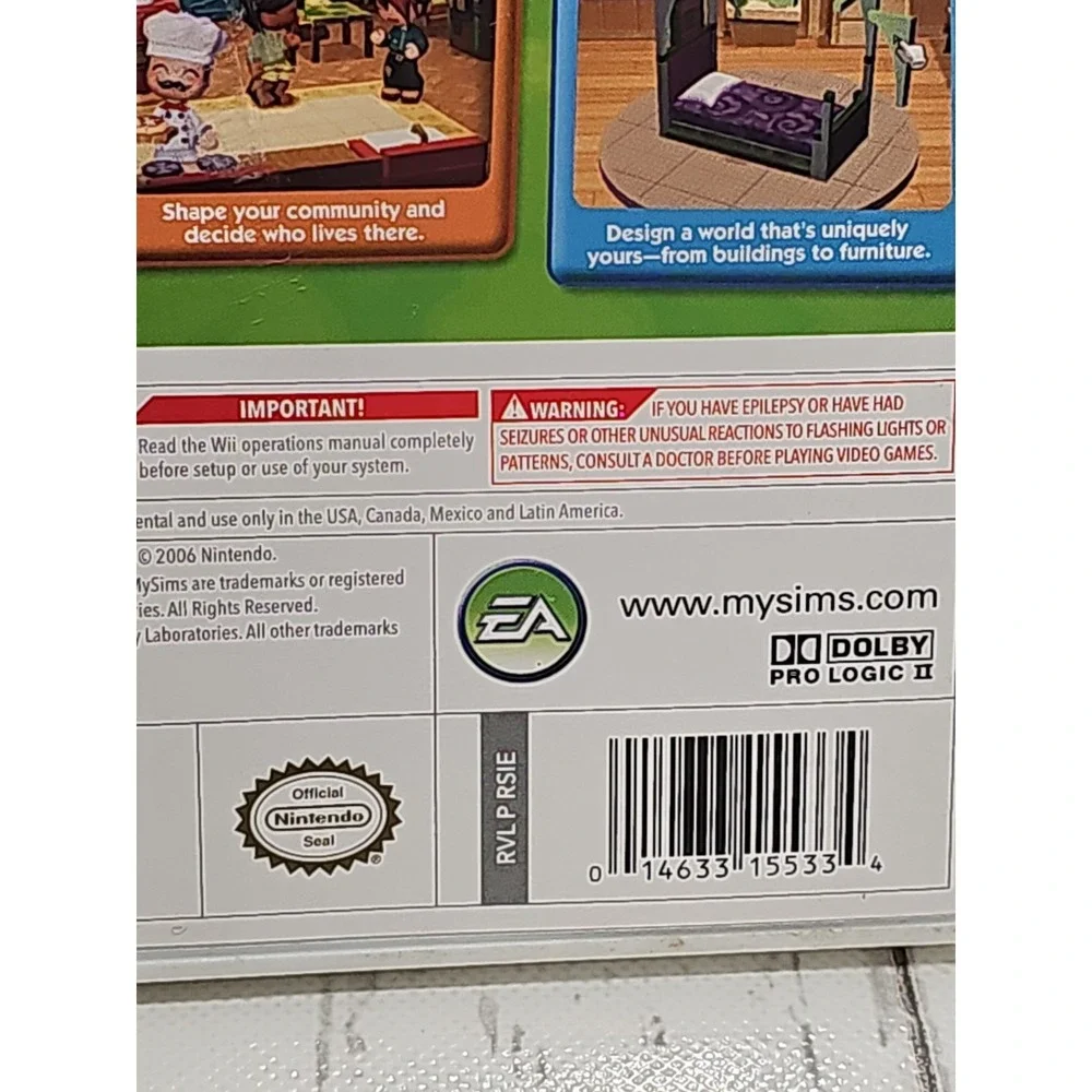 My Sims - Nintendo Wii